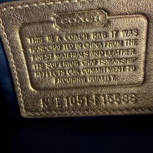 Coach F15586 Signature Stripe Multi Color Shoulder Bag – Great Condition